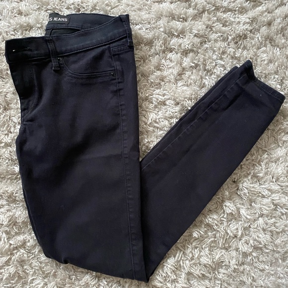Black Express Jean Pants - “Extreme Stretch Low Rise”